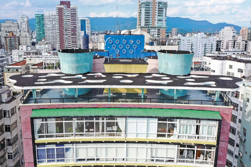 Modernismo orgânico - Edifício Verde Mar (1957)